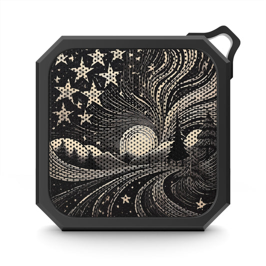 Outdoor Bluetooth Speaker with Celestial Design, Portable Speaker, Starry Night Speaker, Camping Music Device, Unique Speaker Gift