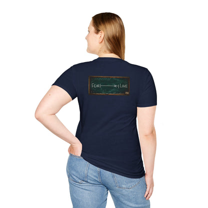 Fear vs. Love Graphic T-Shirt — “I’m Not Afraid Anymore”