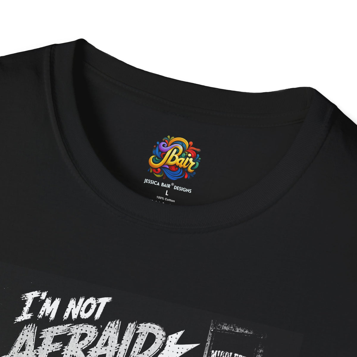 Fear vs. Love Graphic T-Shirt — “I’m Not Afraid Anymore”