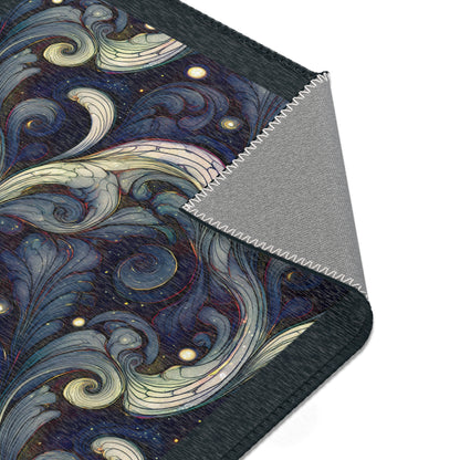 Elegant Swirl Area Rugs | Boho Living Room Decor, Textured Floor Mat, Unique Home Accent, Modern Ethnic Design, Gift Ideas