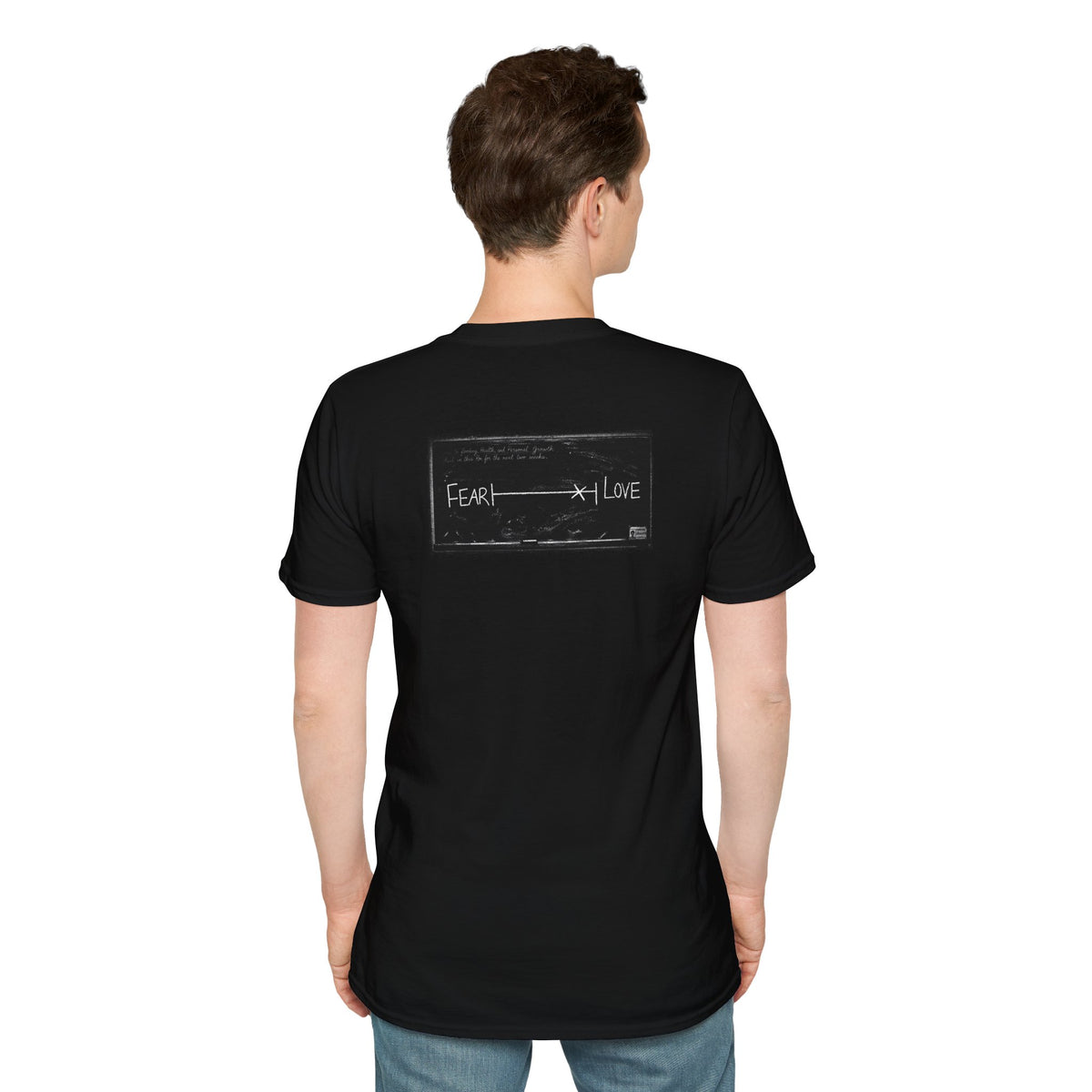 Fear vs. Love Graphic T-Shirt — “I’m Not Afraid Anymore”