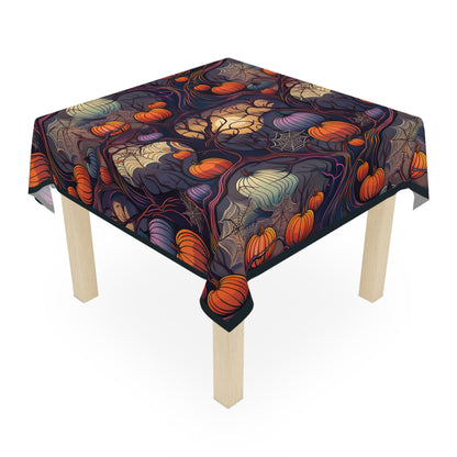 Autumn Enchanted Tablecloth | Fall Décor, Halloween Table Setting, Cozy Gatherings, Thanksgiving Table Cover, Harvest Feast