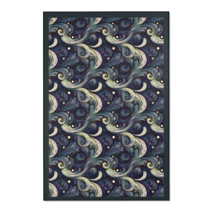 Elegant Swirl Area Rugs | Boho Living Room Decor, Textured Floor Mat, Unique Home Accent, Gift Ideas